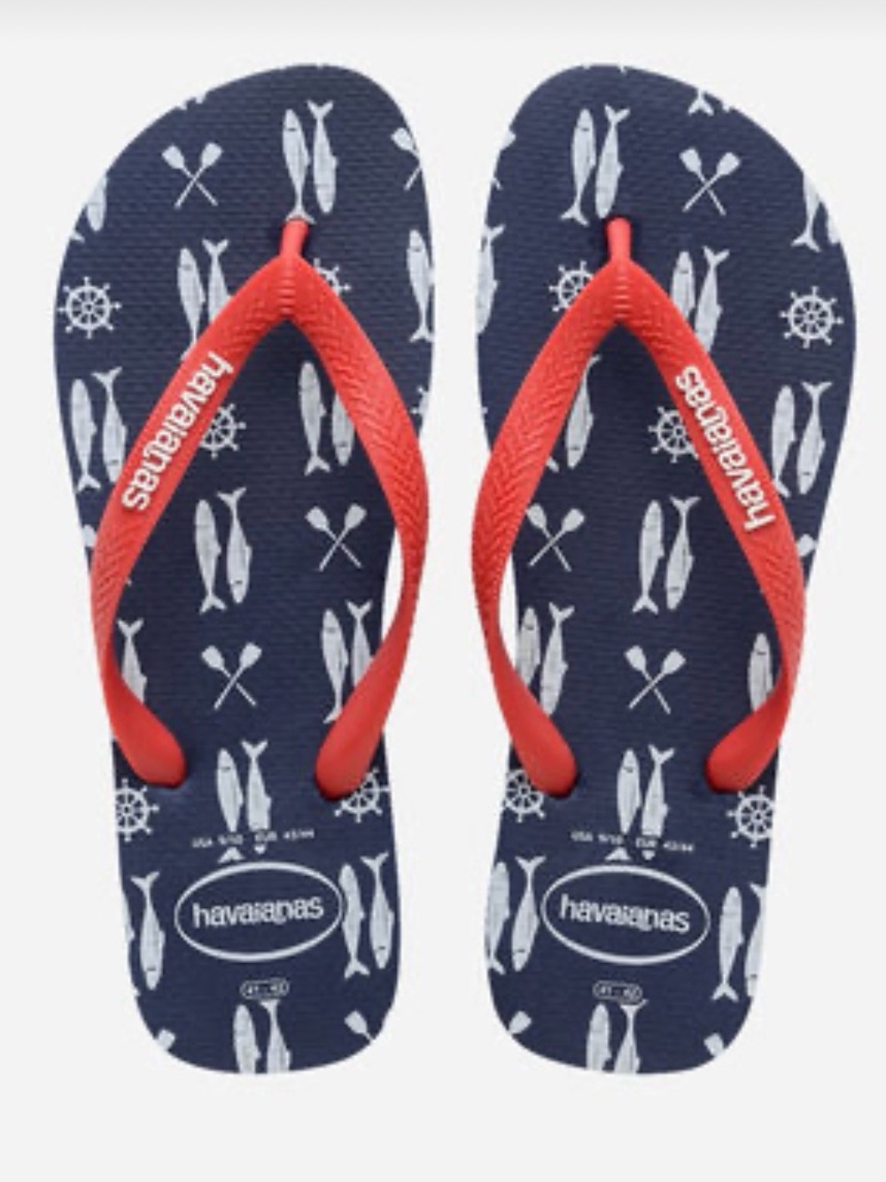 Havaianas Mens Top Nautical Flip Flops